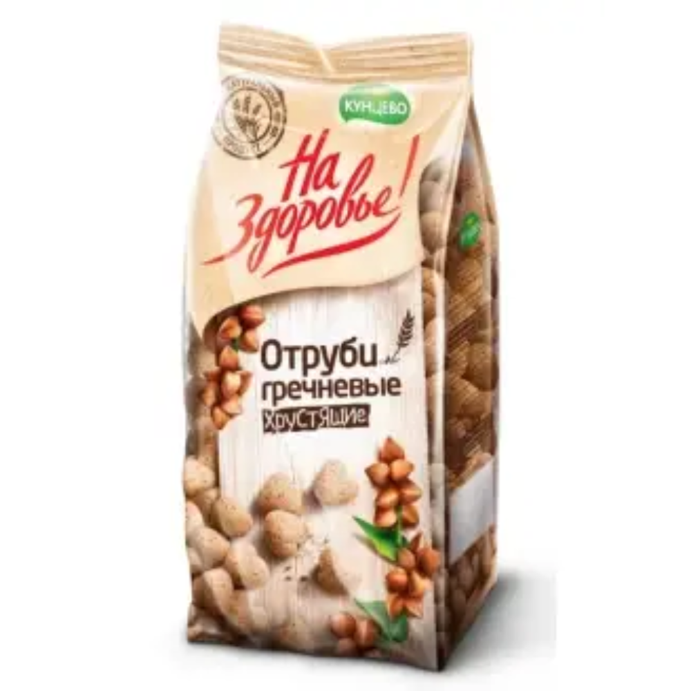 Отруби На здоровье гречневые 175 гр