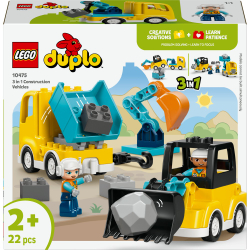LEGO DUPLO - Строительные машины 3 в 1 10475