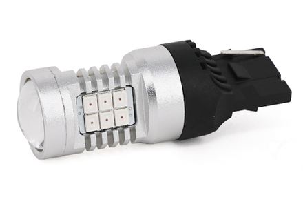 Светодиодная лампа W21W 7440-4G21-2835-21SMD (красный), 1шт