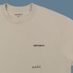  Футболка мужская Carhartt WIP Script Embroidery артикул:I030435_wall - купить в магазине Дайс