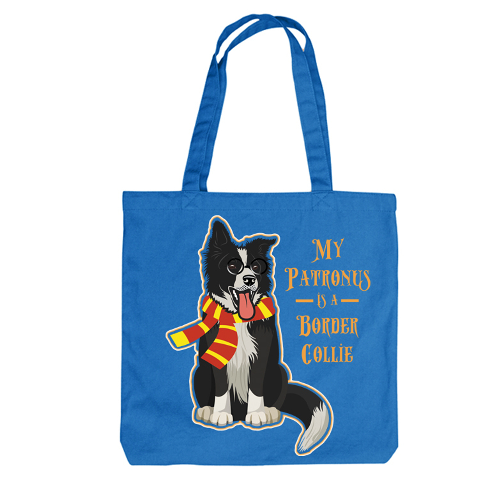 Тканевая сумка "Колли - волшебник"