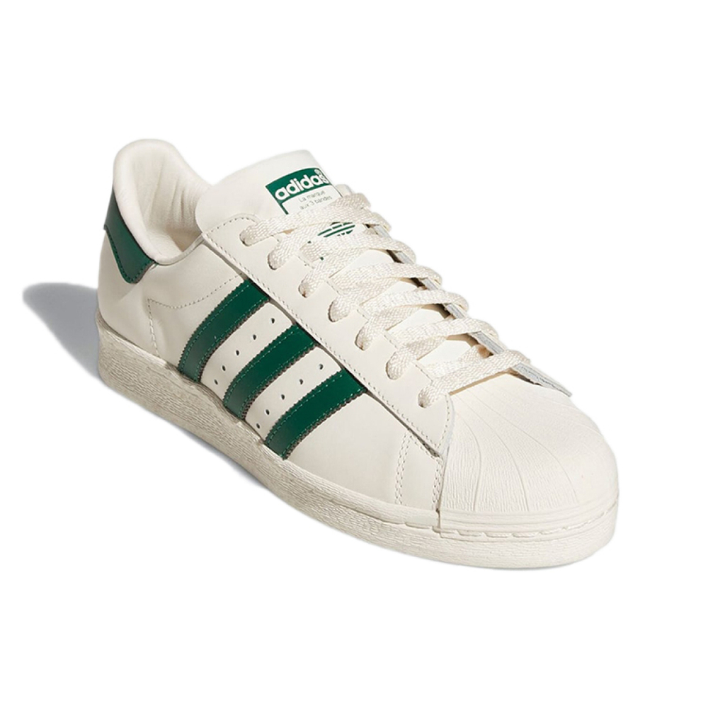 Кроссовки Adidas Originals Superstar 82 White Dark Green