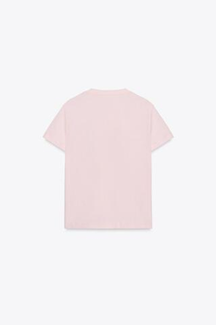 ZARA ФУТБОЛКА С НАДПИСЬЮ, РОЗОВЫЙ