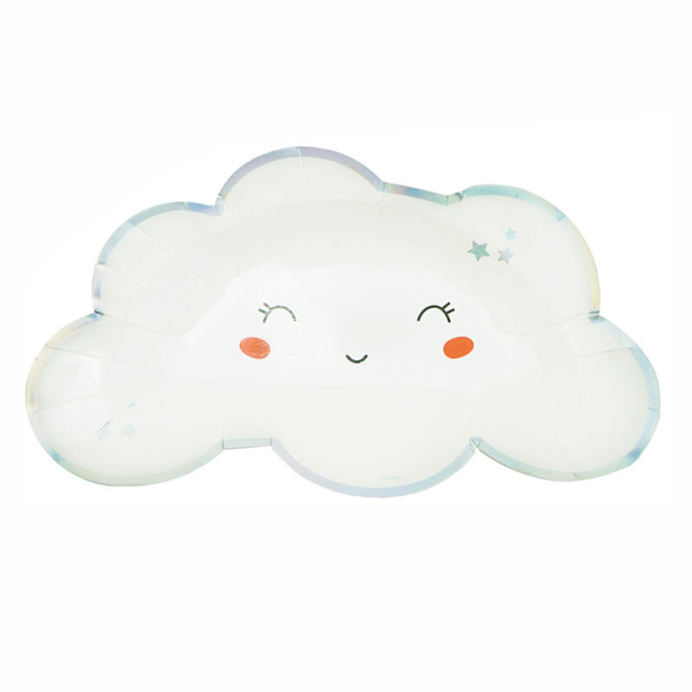 Тарелки формовые "Милое облачко" с тиснением