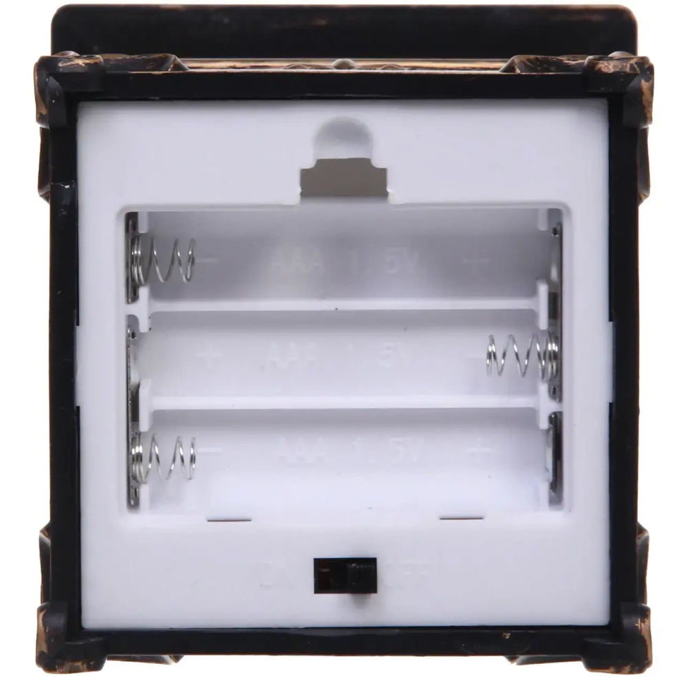 Сувенир с подсветкой Christmas «Фонарь - Зиминий переполох» 13х7,3х7,3 см (работает от 3х батареек ААА)