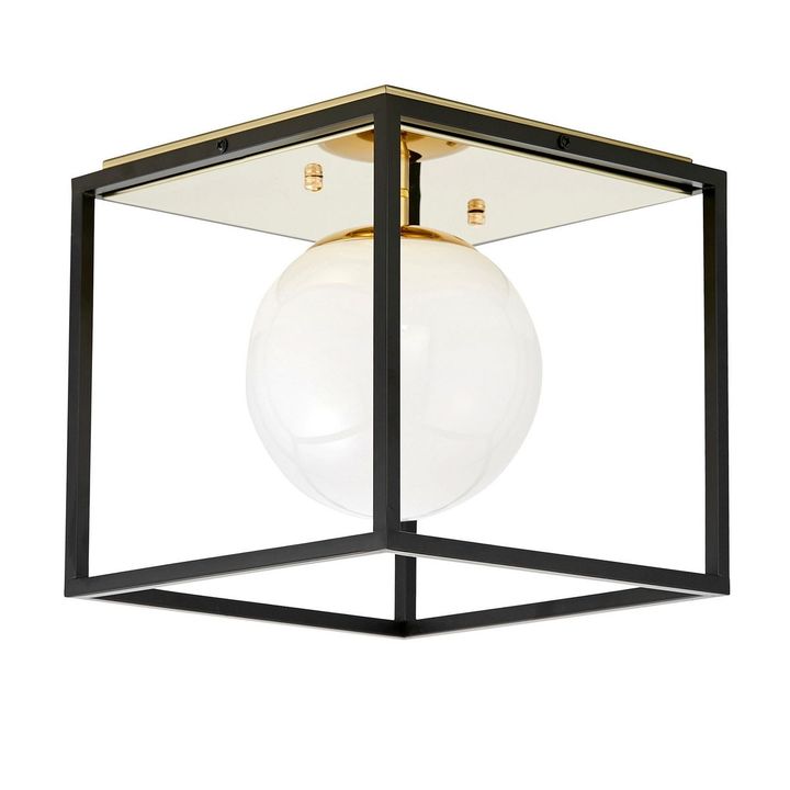 Потолочный светильник Lumina Deco Maldini LDC 8060-1 F.GD+BK