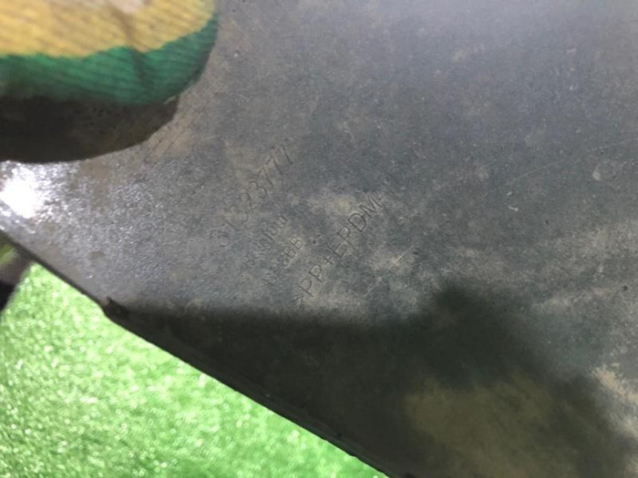 Юбка заднего бампера Volvo XC60 1 (2013-2017)