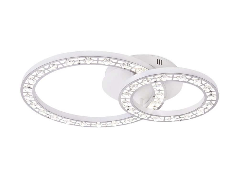 Потолочный светодиодный светильник с пультом FA160 WH белый 64W 600*440*120 (ПДУ РАДИО 2.4)