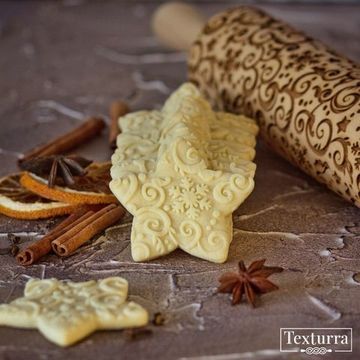 Скалка с узором Метелица