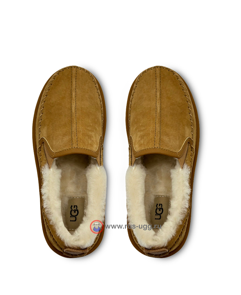 UGG STITCH SLIP on Chestnut