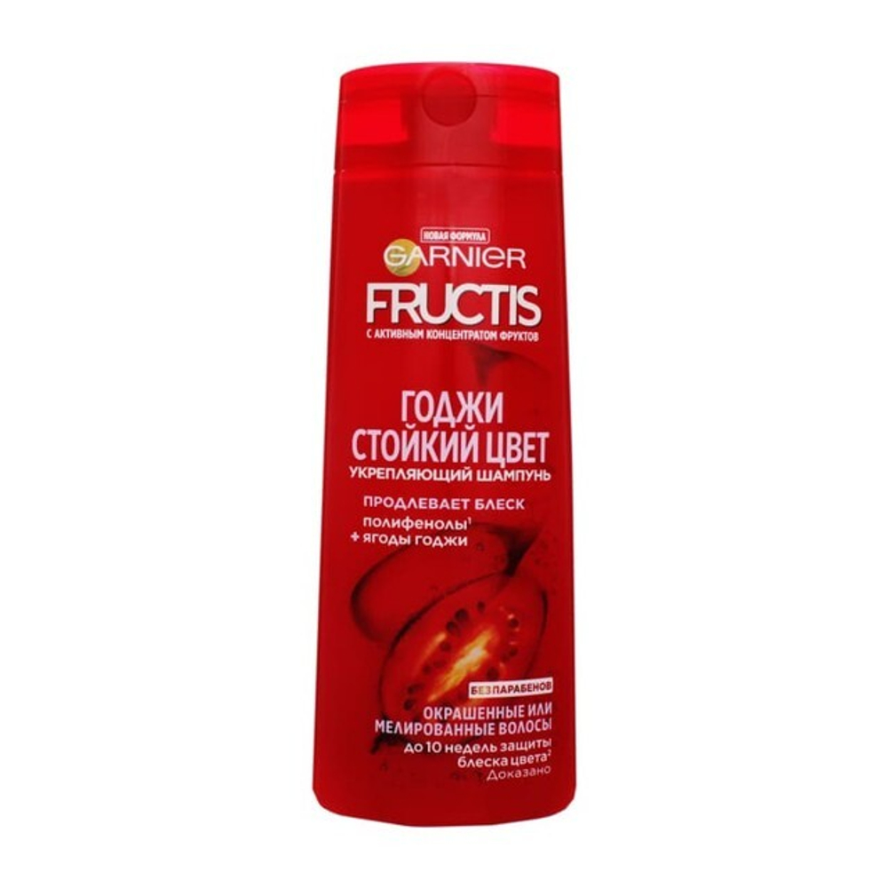 Fructis Шампунь Годжи стойкий цвет для окрашенных или мелированных волос 400 мл *6*12