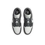 Мужские кроссовки Air Jordan 1 Low 'Grey White' 553558-044