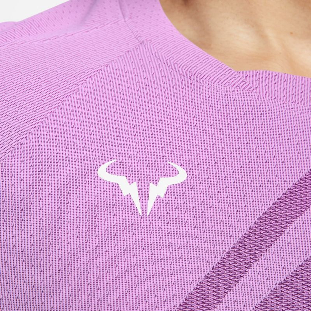 Теннисная футболка Nike Dri-Fit Rafa Tennis Top - Purple
