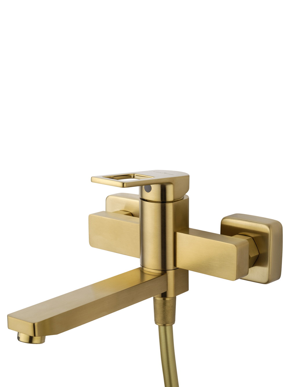 Смеситель для ванны с душем WONZON & WOGHAND FRAME, Брашированное золото (WW-88639010-BG)