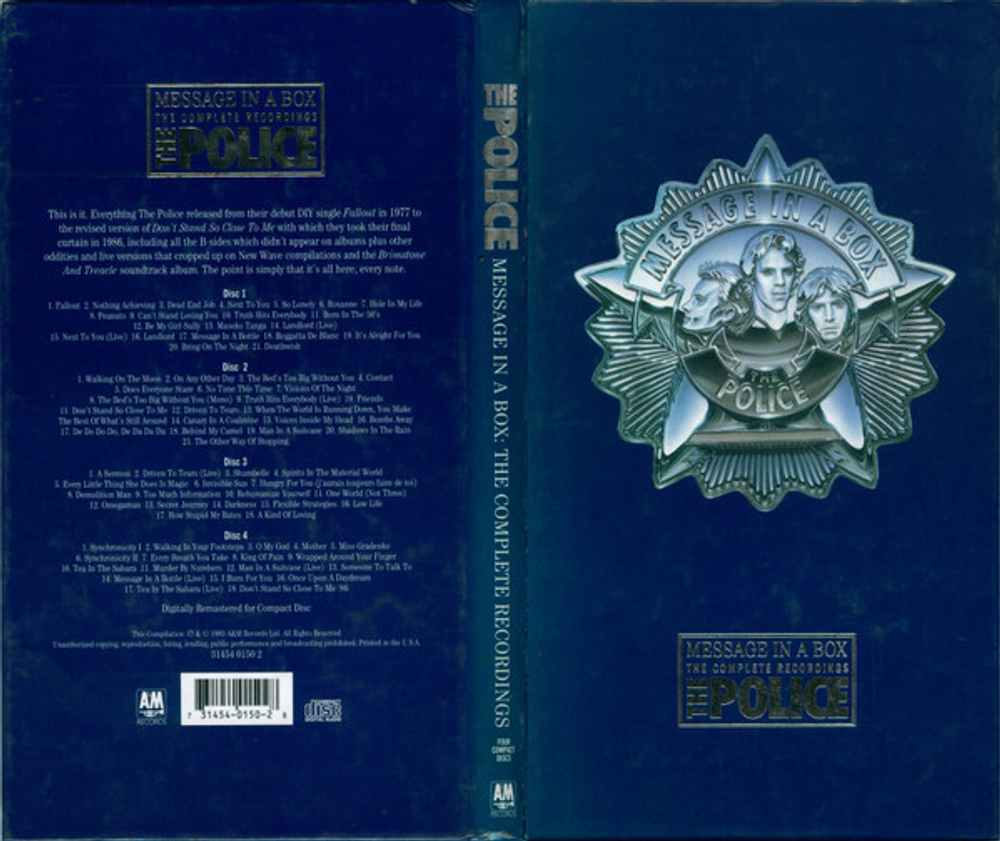 The Police / Message In A Box (The Complete Recordings) (4CD)