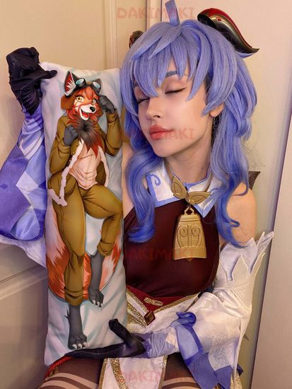 Мини дакимакура Фурри из Фурри арт. M0635, 60х20 см