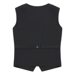 Жилет классический черного цвета unisex