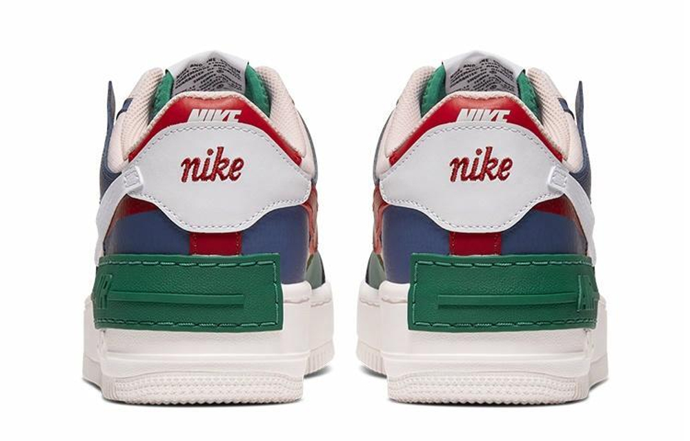 Кроссовки Nike Air Force 1 Low Shadow (Женская размерная сетка)