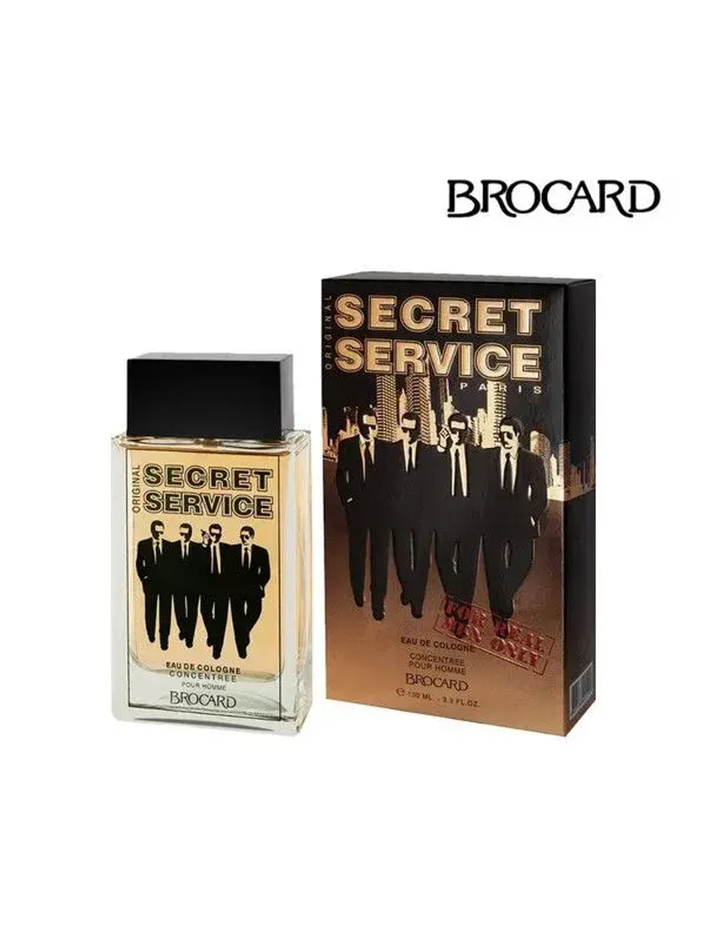 Одеколон для мужчин "SECRET SERVICE ORIGINAL" 100мл Россия