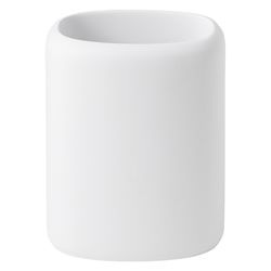 Стакан для зубных щеток Slim, белый