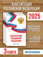 Конституция Российской Федерации 2025 , 3 шт