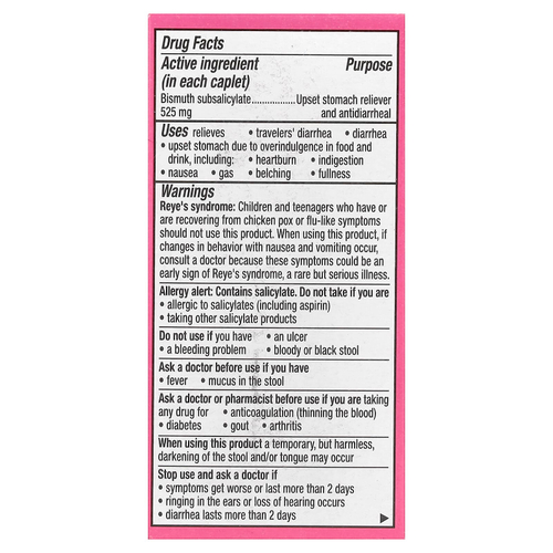 Pepto Bismol, Pepto Bismol® Ultra, 24 капсулы