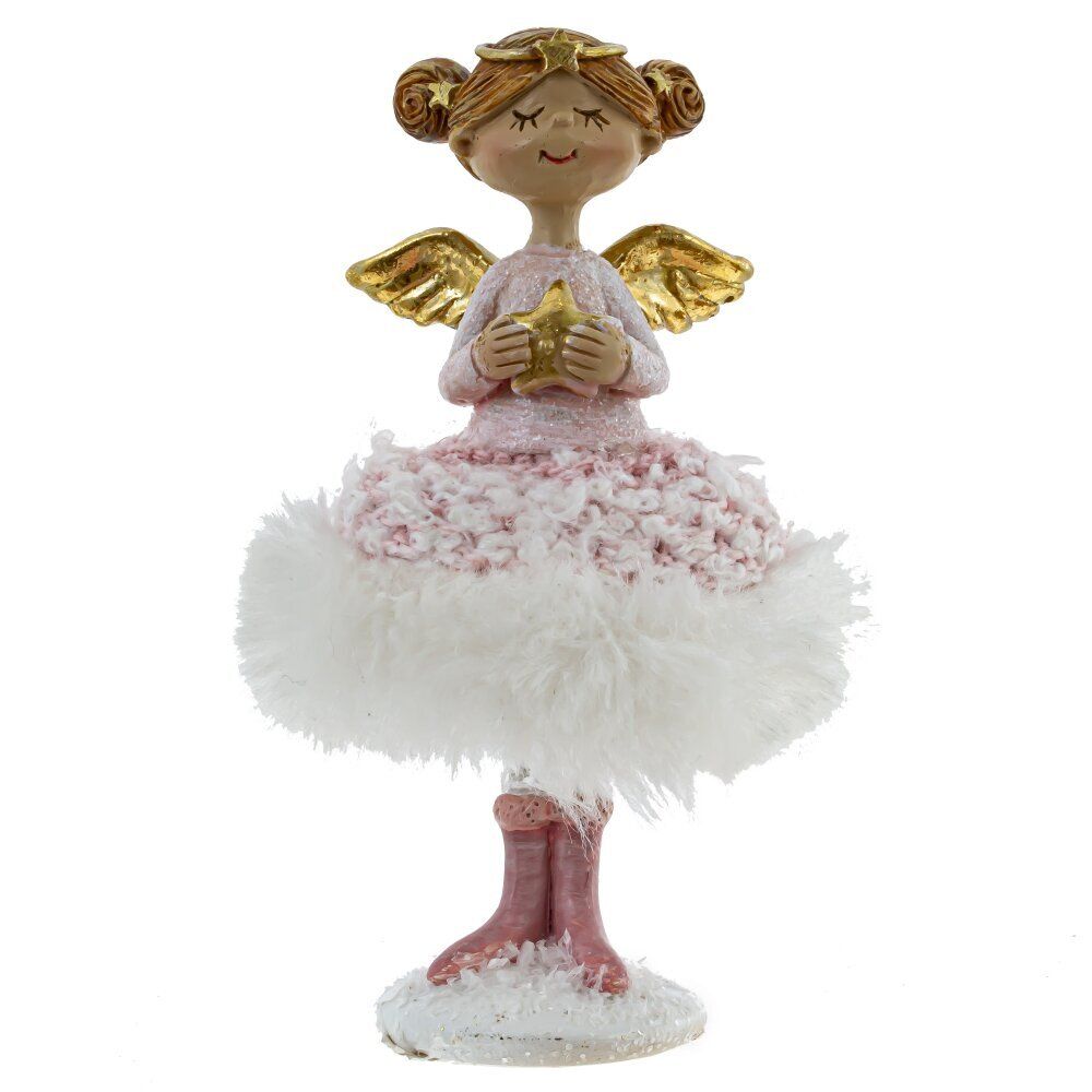GAEM Фигурка декоративная "Ангел", L7 W7 H10,5 см, 2в.
