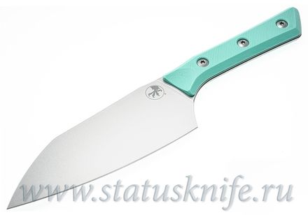 Нож Microtech Kitchen Santoku G-10 3200-10CA Caribbean Blue
