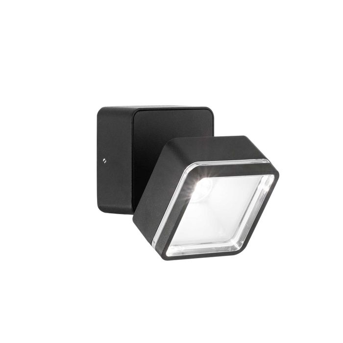 Настенный светильник Ideal Lux OMEGA AP SQUARE NERO 4000K 285535