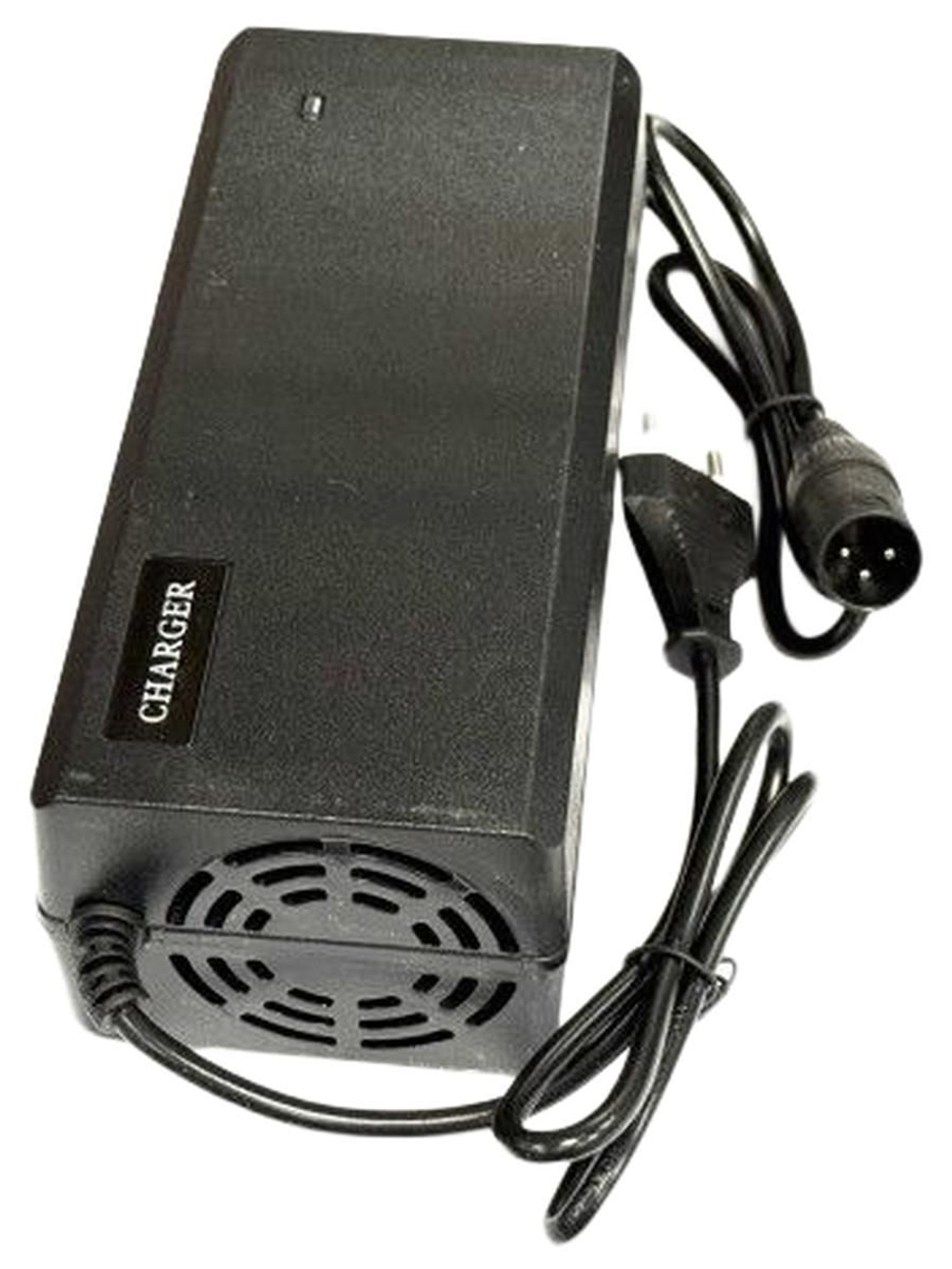 Зарядное устройство 60V (67.2V) 5A разъем XLR (M) (с кулером) для электросамокатов