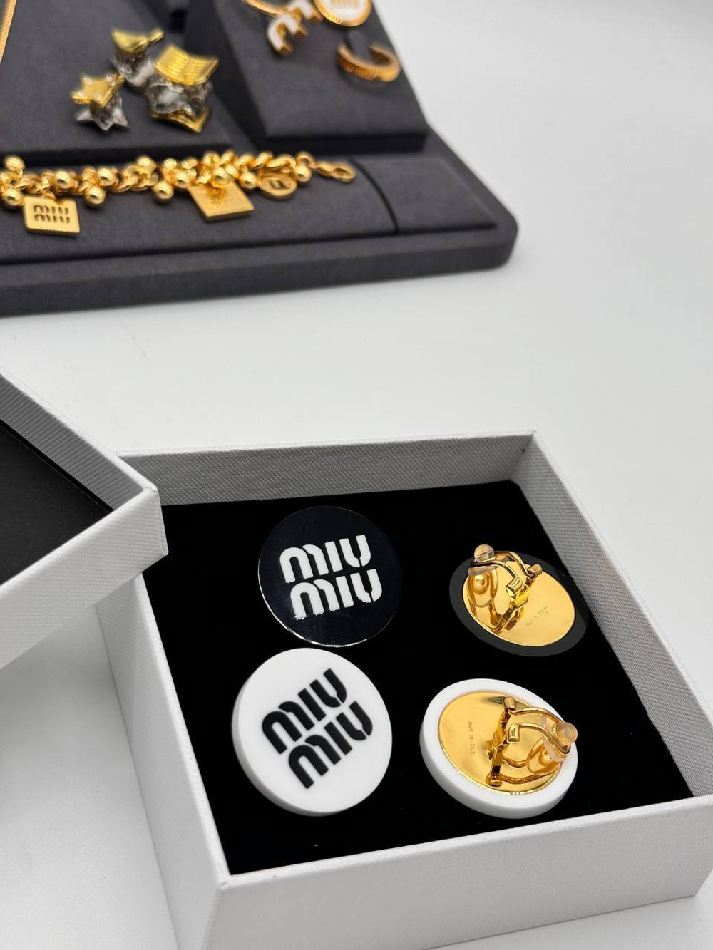 Серьги MIU MIU