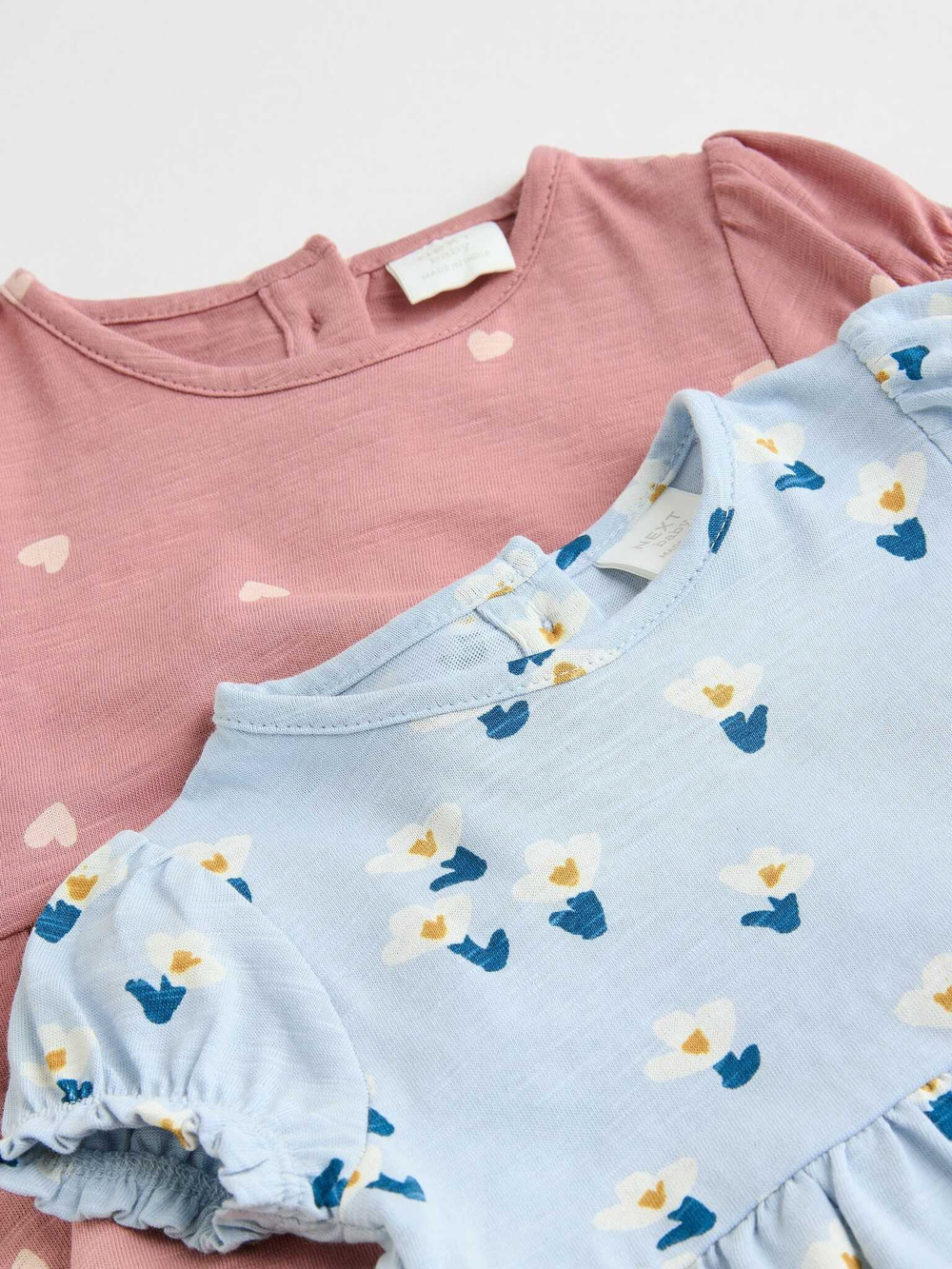 Платье для девочки Next AC0-594, 2 шт., Розовый, Голубой