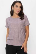 Блуза Нарния (светло-сиреневая) Б14068-3М LT Collection