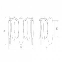Накладной светильник Bogate's Canaria 326/1