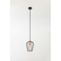 Светильник подвесной (подвес) Rivoli Atena 5063-201 1 х E27 40 Вт лофт - кантри