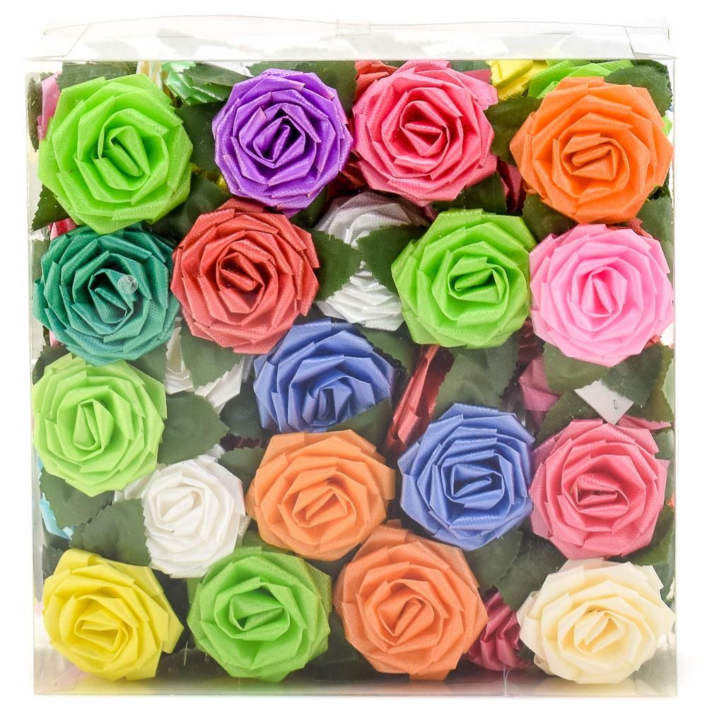 Бантики Цветы 100шт 5см кор