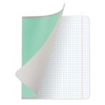 Тетрадь 12 л. ЮНЛАНДИЯ КЛАССИЧЕСКАЯ, клетка, обложка картон, ЗЕЛЕНАЯ, 105638, 20шт