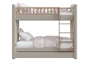 Кровать двухъярусная Elit soft (бежевый)