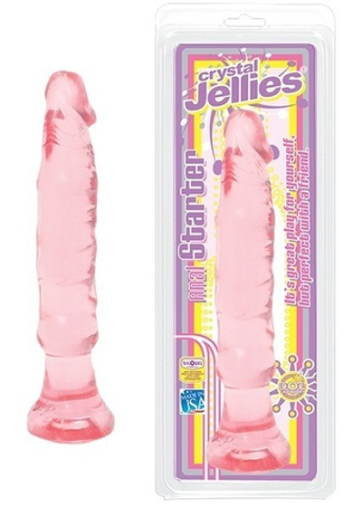 Розовый анальный стимулятор