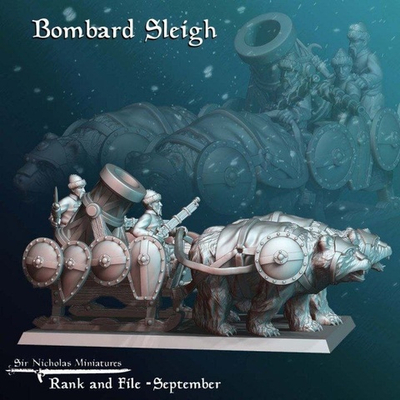 Kislev Bombard Sleigh