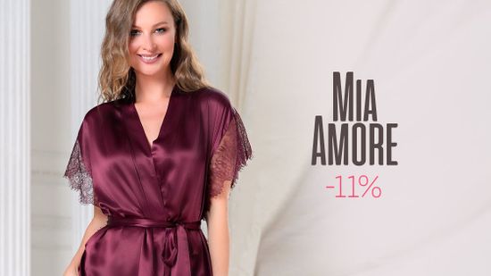 Скидка 11% на все товары бренда MIA-AMORE! 🌺