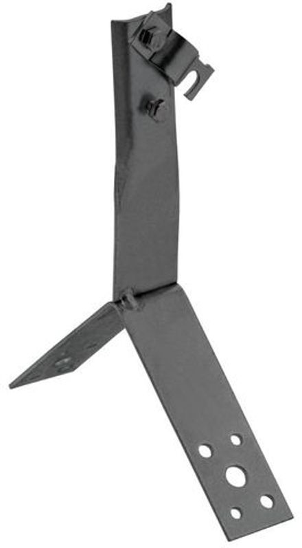 Держатель проводника круглого 6-10мм конька винт. H=80мм оцинк. сталь TD IEK ZDP80-13-4-16-80