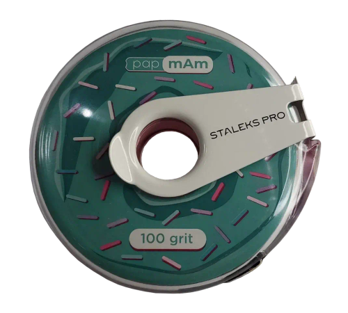 Сменный файл-лента в пластиковой катушке 100 грит STALEKS PRO