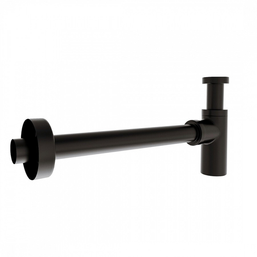 Сифон Teymi для раковины, черный матовый T140101