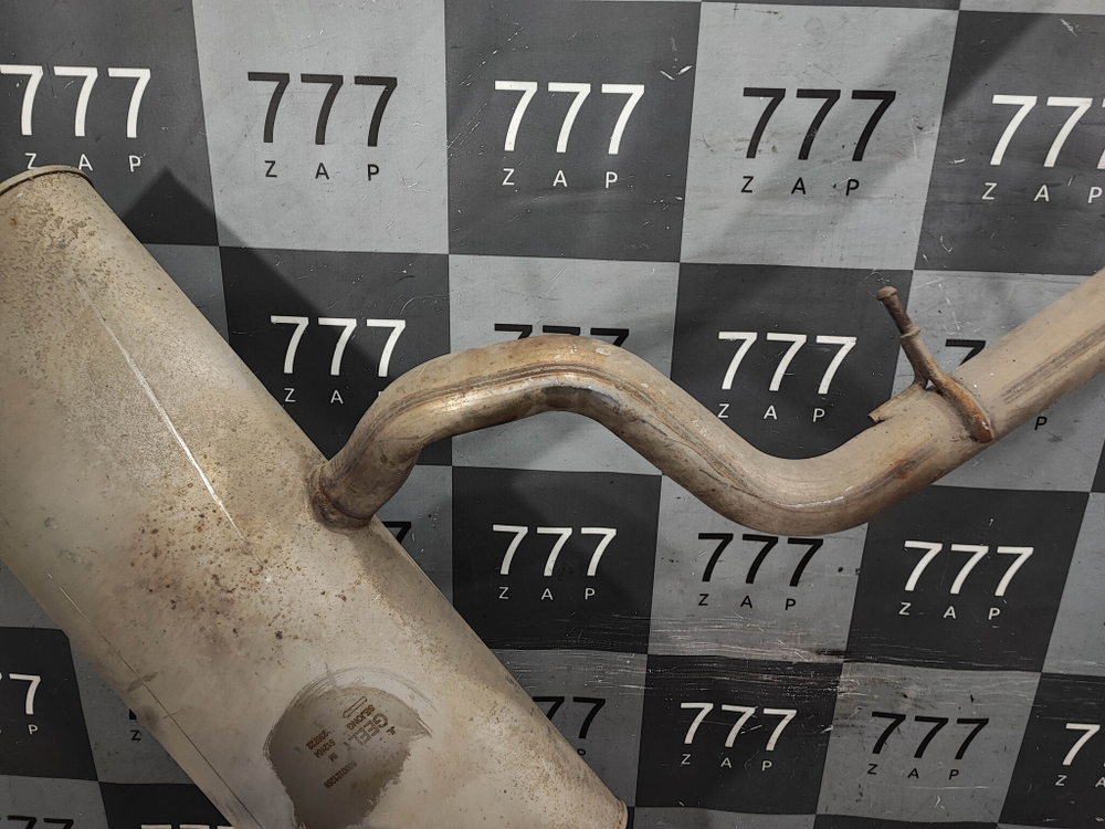 Глушитель Geely Tugella 19-нв Б/У Оригинал 2061031500