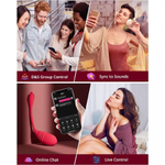 Фрикционное виброяйцо Vulse Lovense с управлением через приложение, работающее в режиме Handfree