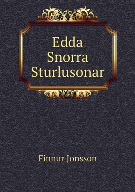 Edda Snorra Sturlusonar | Finnur Jonsson