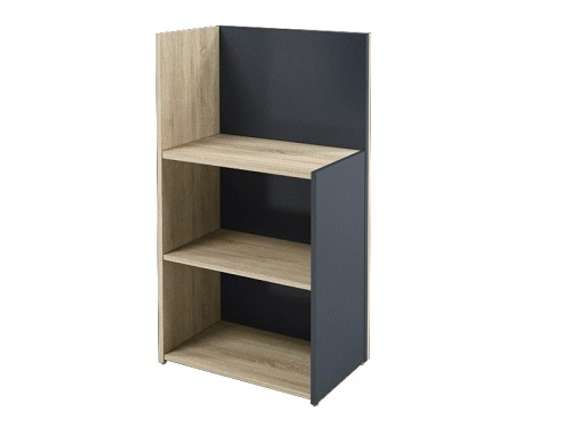 Ресепшен угловой левый 618х393х1151 I-84L-01 Дуб Сонома/Антрацит