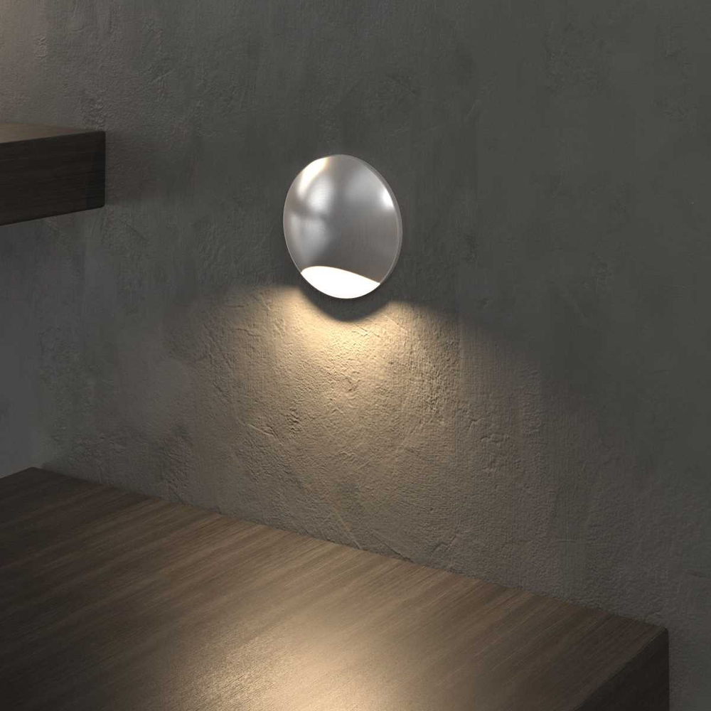 Встраиваемый светодиодный светильник Elektrostandard MRL LED 1104 алюминий a050600