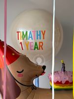 Воздушные шары на годик №8776